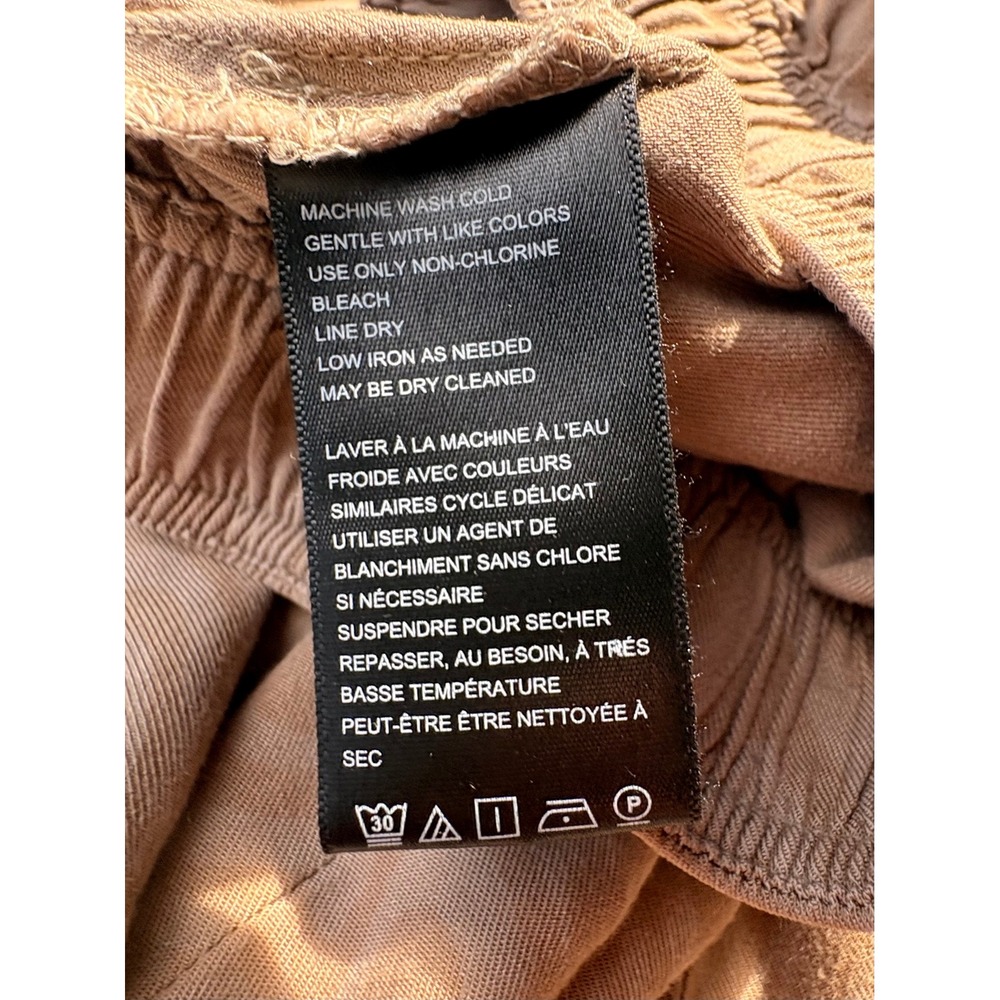 Urban Outfitters Marble Print Tan Wide Leg Cargo Pants Medium OB1623834 - Picture 10 of 11